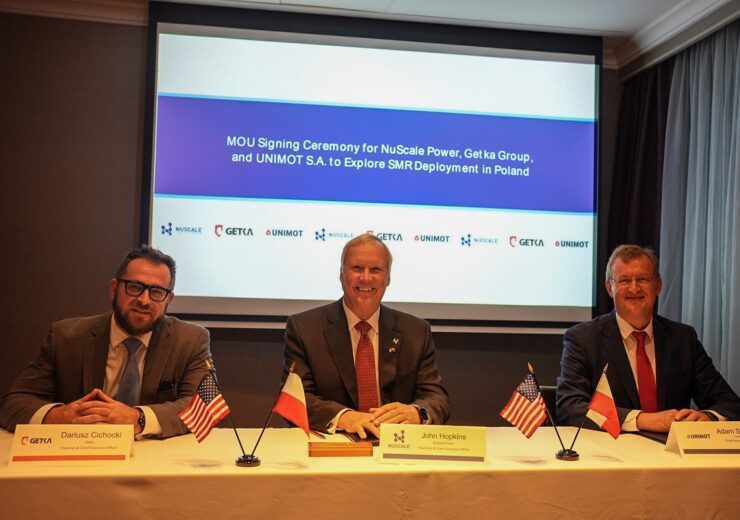 NuScale Power signs memorandum of understanding with Getka and UNIMOT to explore SMR deployment in Poland