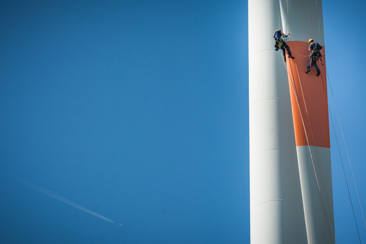 The potential of recyclable turbine blades for the wind industry