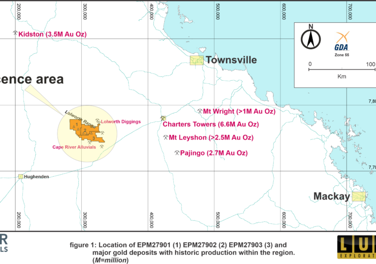 Three Exploration licences granted in the Lolworth Region, North Queensland