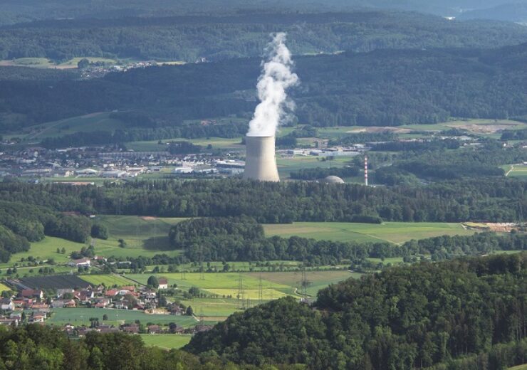 Nuclear,Power,Plant,And,Alps,In,Gosgen,,Switzerland