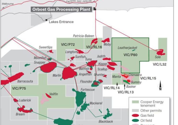 Cooper Energy secures Gippsland Basin exploration permit VIC/P80