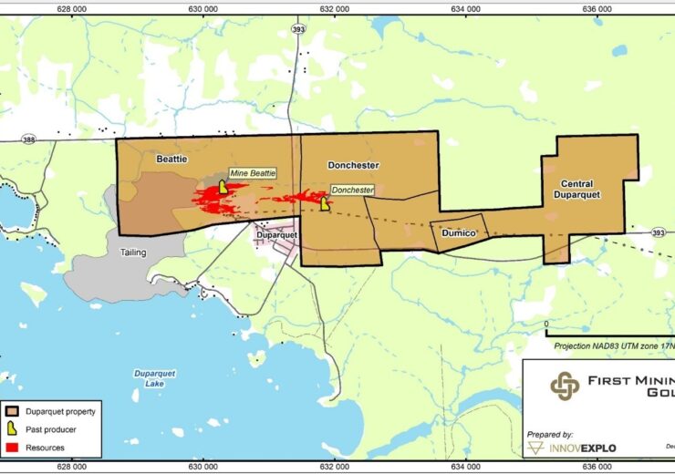 First Mining Announces Plan to Consolidate Multi-Million Ounce Quebec Gold District with Acquisition of Duparquet Gold Project