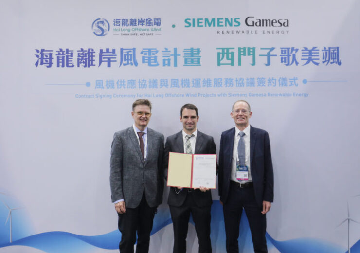 Siemens Gamesa wins contract for Hai Long offshore wind projects in Taiwan