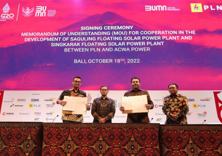 Acwa Power set to enter Indonesia with two floating solar PV projects