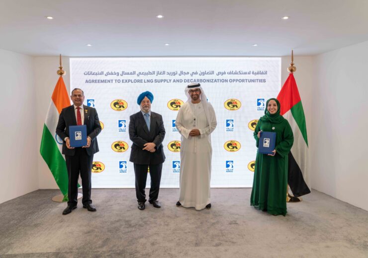 ADNOC and GAIL of India to explore LNG supply and decarbonisation opportunities