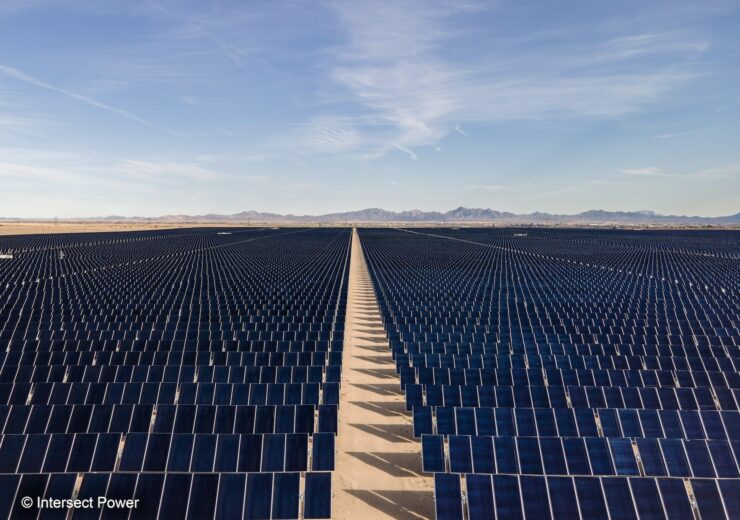 Intersect Power Athos III solar project
