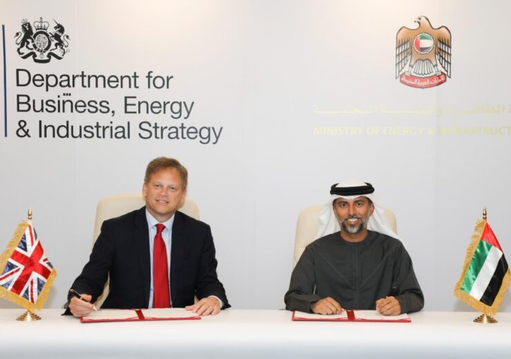 UK and United Arab Emirates agree to boost energy security and unlock investment