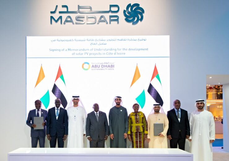 Masdar to support Côte d’Ivoire’s clean energy goals with development of solar power plant