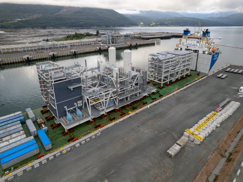 Fluor completes module fabrication work on LNG Canada project