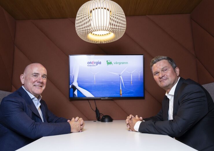 Vårgrønn, Energia partner to advance offshore wind projects in Ireland