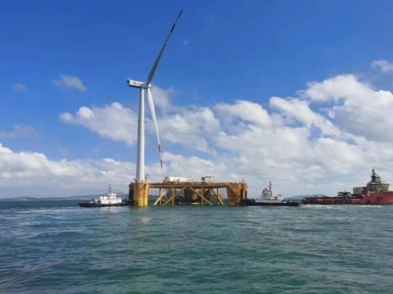 China unveils maritime renewable energy project in Fujian Province