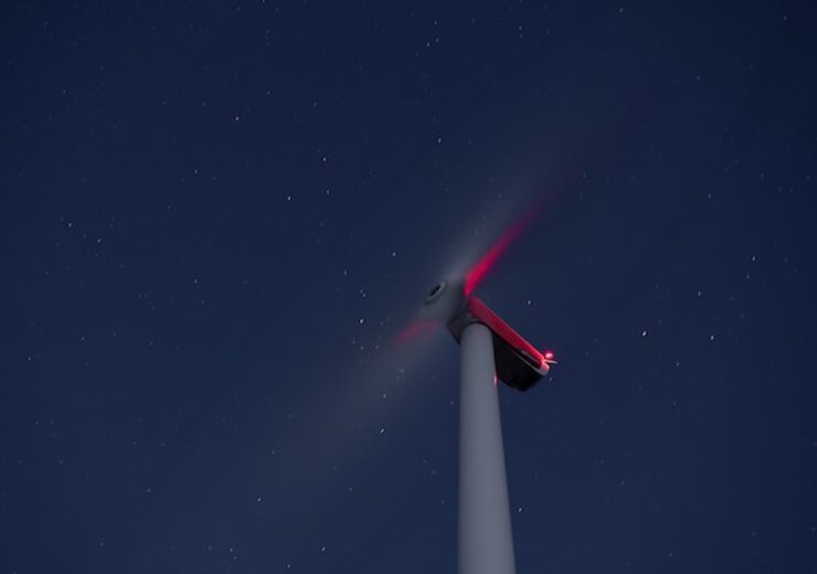 Using aircraft detection lighting systems to tackle light pollution from wind turbines
