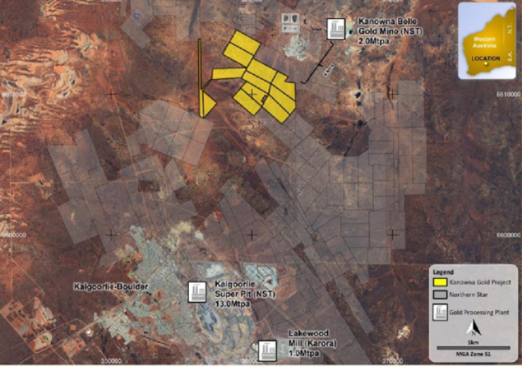 Cosmo Exercises Option to Acquire Kanowna Gold Project